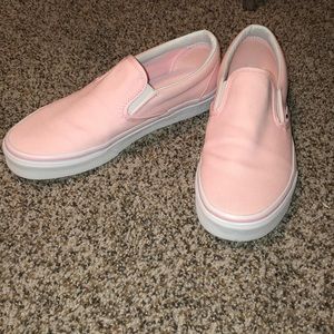 Pink Slip-on Vans/Men’s 7.5 Women’s 9
